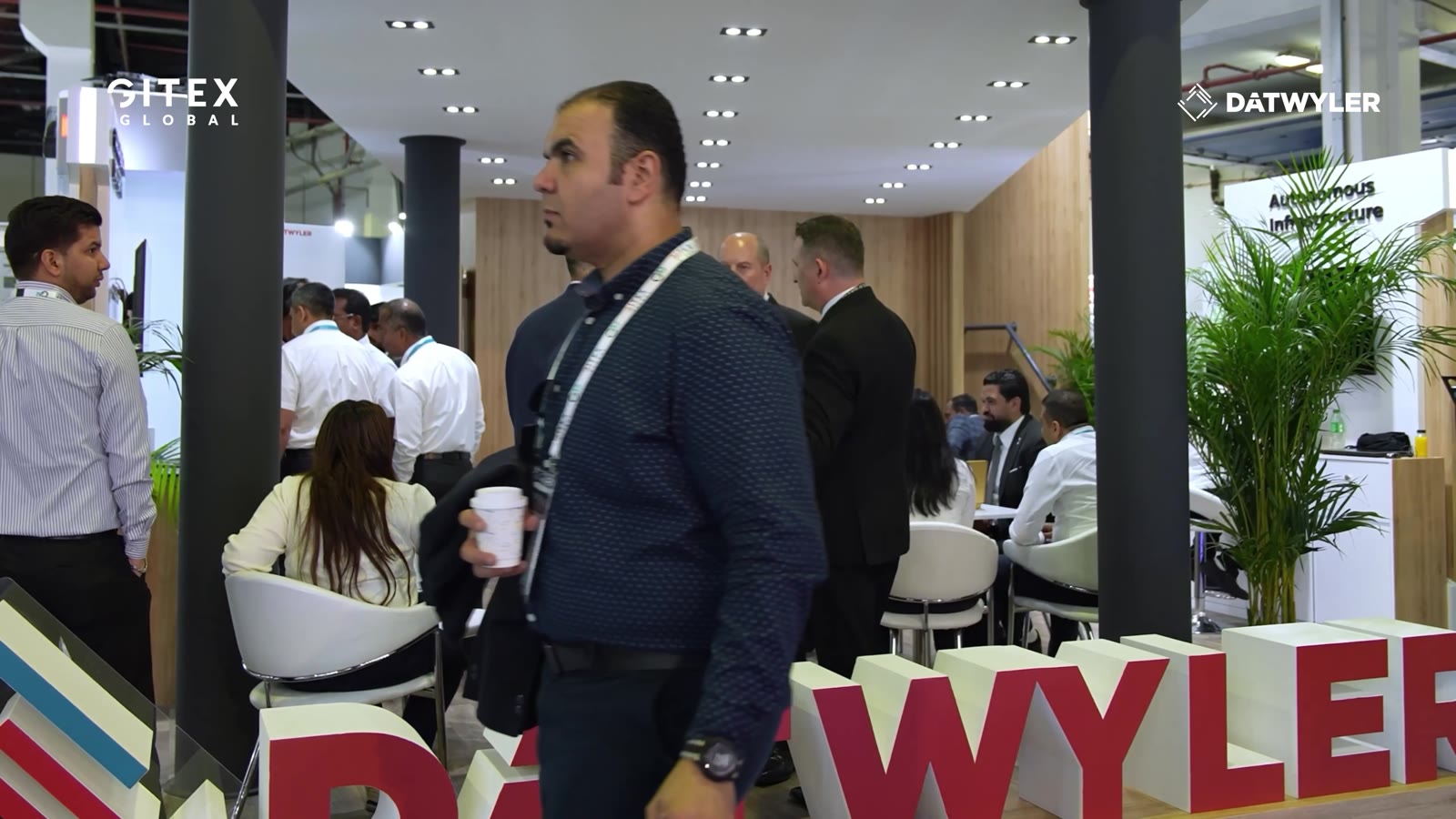 GITEX recap — the Datwyler stand busy with visitors