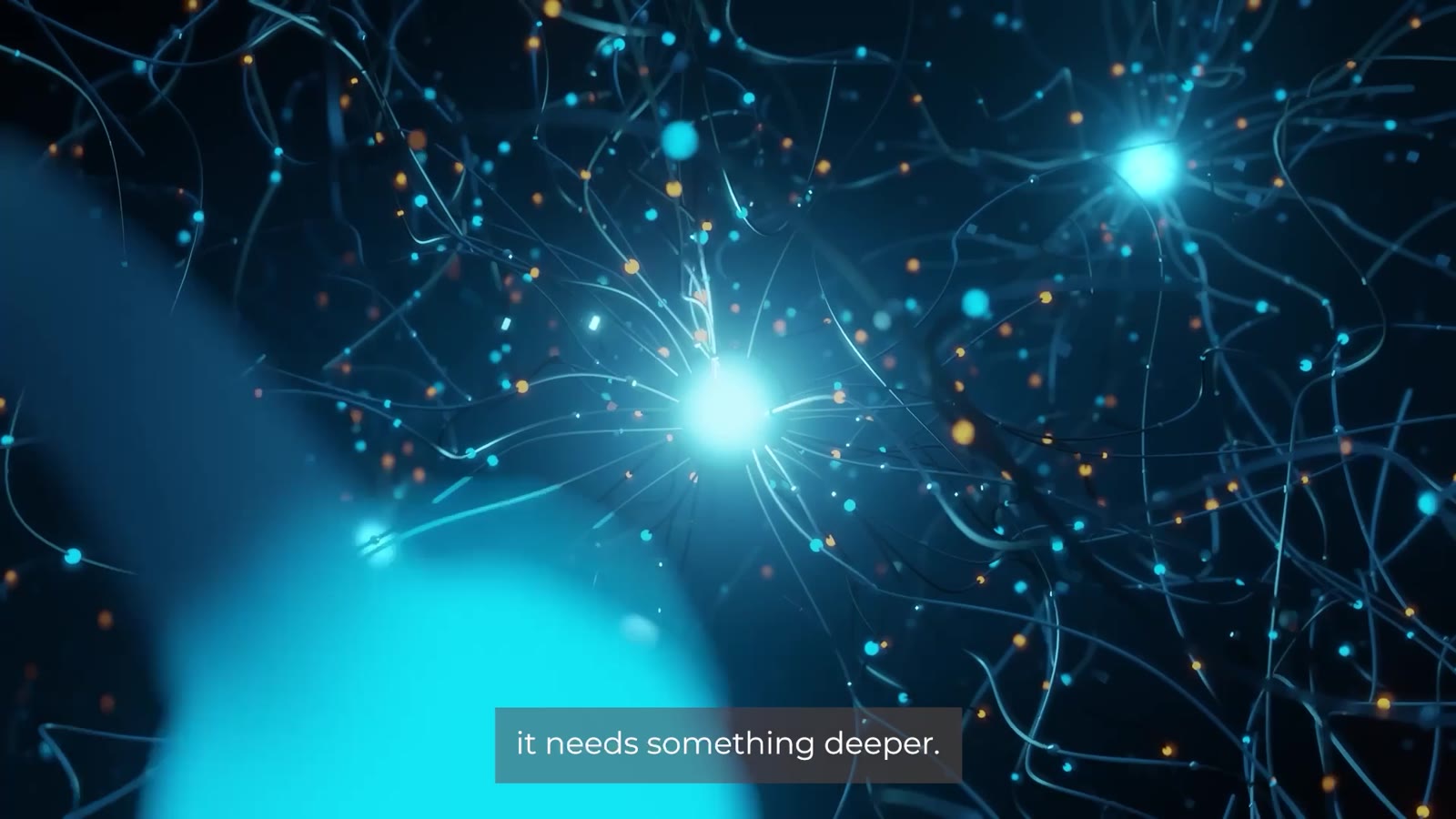 Datwyler COP — abstract network of glowing nodes and filaments